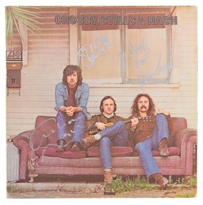 Lot #2203 Crosby, Stills, and Nash Signed Album - Image 1