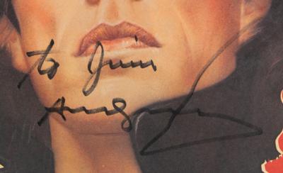 Lot #2103 Andy Warhol Signed Interview Magazine with Mick Jagger Cover - Image 2