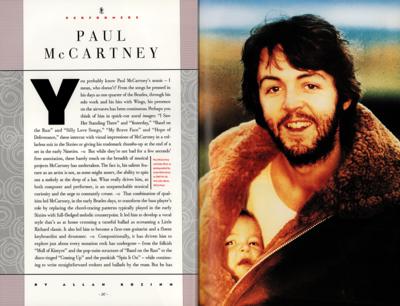 Lot #2036 Paul McCartney, Bruce Springsteen, and Others 1999 Rock and Roll Hall of Fame Program - Image 3