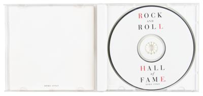 Lot #2150 Led Zeppelin, Janis Joplin, and Others 1995 Rock and Roll Hall of Fame Program with CD - Image 4