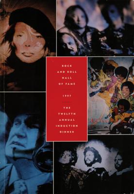 Lot #2211 Joni Mitchell and Others 1997 Rock and Roll Hall of Fame Program - Image 1