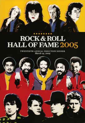 Lot #2329 U2 and Others 2005 Rock and Roll Hall of Fame Program - Image 1