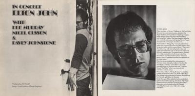 Lot #2278 Elton John 1972 US Tour Program - Image 2