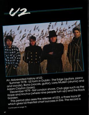 Lot #2312 David Bowie, The Clash, U2, Van Halen, Stevie Nicks, and Others 1983 US Festival Program - Image 5