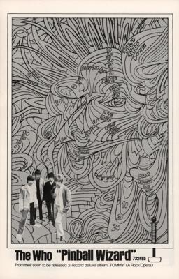 Lot #2123 The Who May 1969 'Fire Incident' Fillmore East Program - Image 2