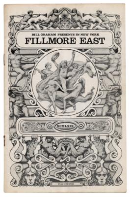 Lot #2124 The Who October 1969 Fillmore East Program - Image 1