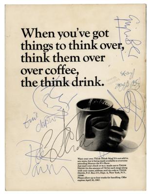 Lot #2116 The Who and Cream (Eric Clapton and Ginger Baker) Signed Murray the K's 1967 Music in the Fifth Dimension Easter Show Program - Image 1