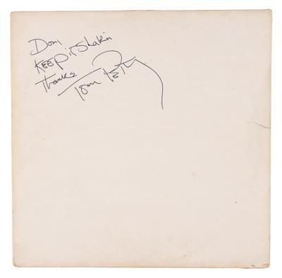 Lot #2245 Tom Petty Signed Acetate for 'Anything That's Rock 'n' Roll' - Image 1