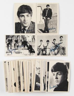 Lot #2051 Beatles 1964 A. & B. C. Complete 1st Series Set of (60) Chewing Gum Cards - Image 1