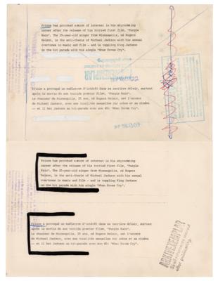Lot #2338 Prince (2) Original Vintage Photographs - Image 2