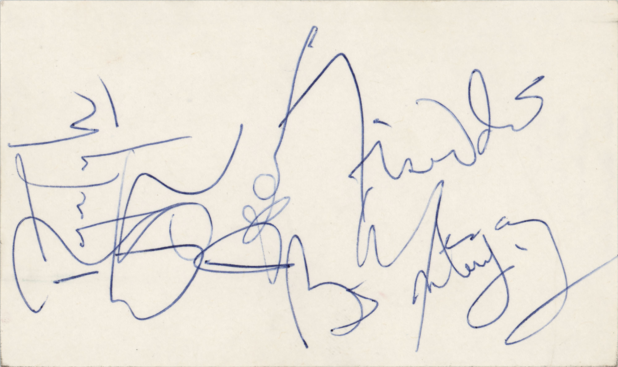 Lot #2162 Queen Signatures
