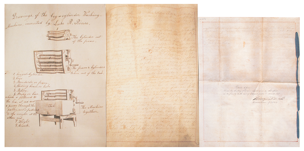 Lot #6 Andrew Jackson: President Jackson grants a patent for improvements in the 