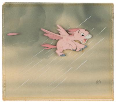 Lot #695 Pink Pegasus production cel from Fantasia Production Cel - Image 1