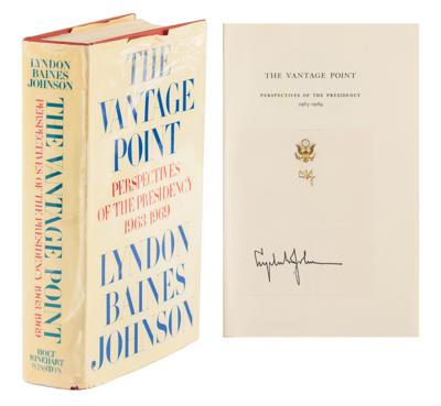 Lot #81 Lyndon B. Johnson Signed Book - Image 1