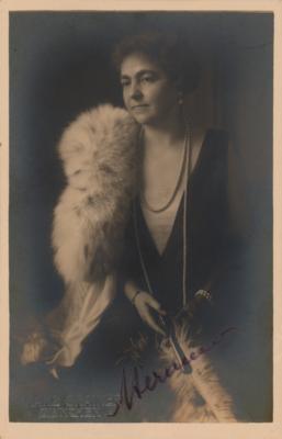 Lot #280 Princess Hermine Reuss of Greiz Signed Photograph - Image 1