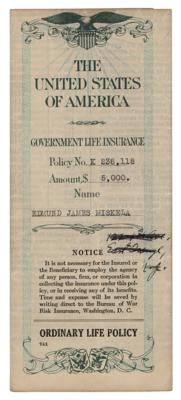 Lot #338 Omar Bradley Document Signed - Image 2