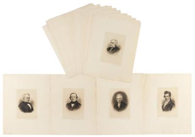 Lot #425 Max and Albert Rosenthal (43) Signed Supreme Court Etchings - Image 2