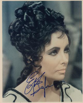 Lot #611 Elizabeth Taylor Signed Photograph - Image 1