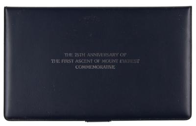 Lot #231 Edmund Hillary and Tenzing Norgay Signed Commemorative Cover - Image 3