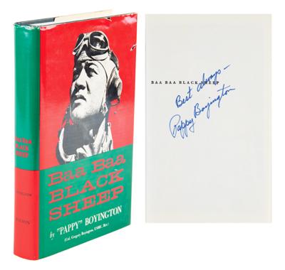 Lot #337 Pappy Boyington Signed Book - Image 1
