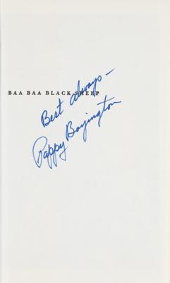 Lot #337 Pappy Boyington Signed Book - Image 2