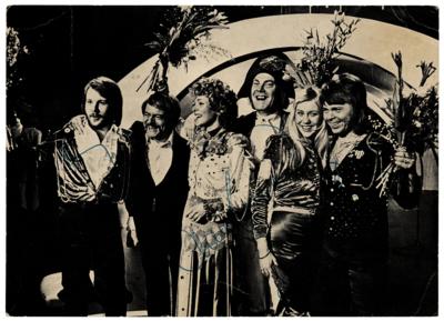 Lot #554 ABBA Signed Photograph - Image 1