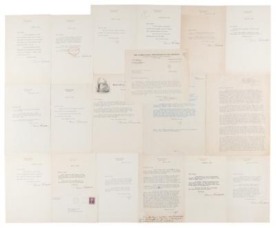 Lot #98 Eleanor Roosevelt Archive of (17) Letters - Image 1
