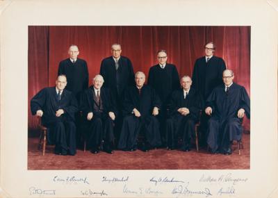 Lot #127 Burger Court Signed Photograph