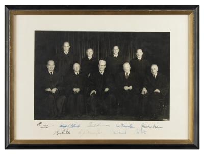 Lot #129 Warren Court Signed Photograph