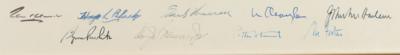 Lot #129 Warren Court Signed Photograph - Image 2