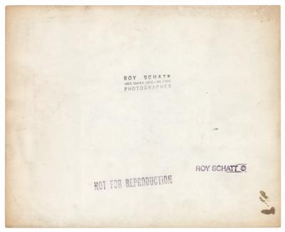 Lot #599 Steve McQueen Original Contact Sheet by Roy Schatt - Image 2