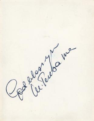 Lot #263 Mother Teresa Signed Photograph - Image 1