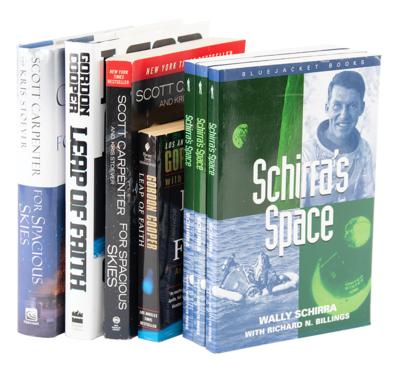 Lot #385 Mercury Astronauts (7) Signed Books - Image 1