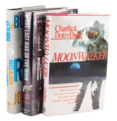 Lot #391 Moonwalkers (3) Signed Books - Image 1