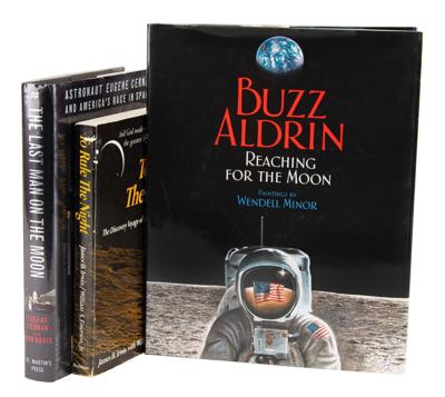 Lot #392 Moonwalkers (3) Signed Books - Image 1
