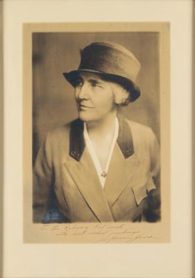Lot #80 Lou Henry Hoover Signed Photograph - Image 1