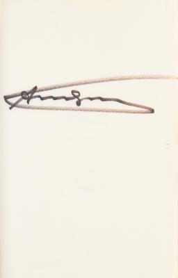 Lot #427 Andy Warhol Signed and Initialed Book - Image 2