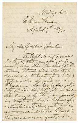 Lot #463 Octavia Walton Le Vert Autograph Letter Signed - Image 1