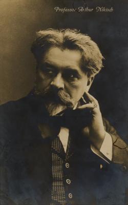 Lot #513 Arthur Nikisch Signed Postcard Photo - Image 2