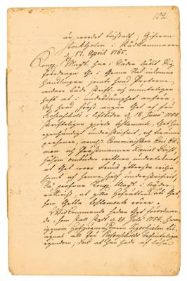 Lot #239 King Adolf Frederick of Sweden Document Signed - Image 2