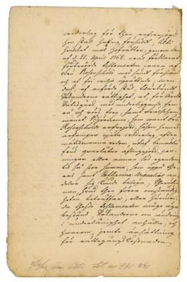 Lot #239 King Adolf Frederick of Sweden Document Signed - Image 5