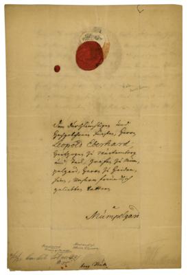 Lot #244 King Frederick I of Sweden Document Signed - Image 3