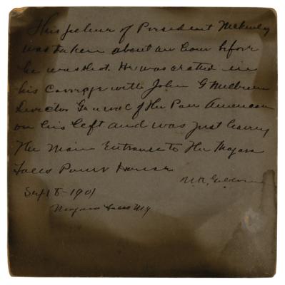 Lot #90 William McKinley Original Photograph - Image 2