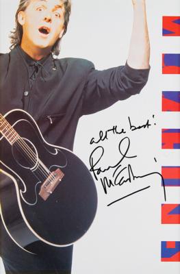 Lot #493 Beatles: Paul McCartney Signed Oversized Photograph - Image 1