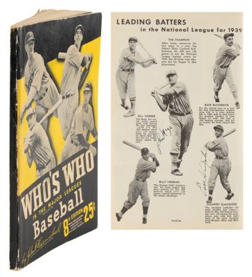 Lot #620 Baseball Multi-Signed Book - Image 1