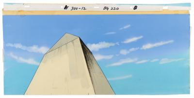 Lot #859 X-Men (10) Panorama Production Watercolors with Overlay Backgrounds from X-Men: The Animated Series Production Backgrounds - Image 2
