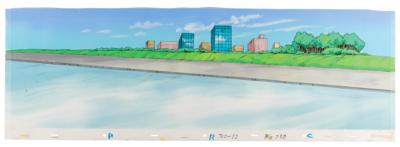 Lot #859 X-Men (10) Panorama Production Watercolors with Overlay Backgrounds from X-Men: The Animated Series Production Backgrounds - Image 4