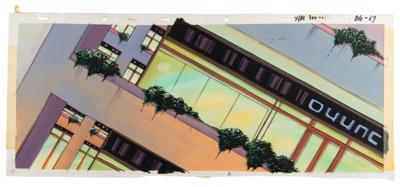 Lot #862 X-Men (10) Panorama Production Watercolors with Overlay Backgrounds from X-Men: The Animated Series Production Backgrounds - Image 3