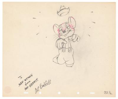 Lot #652 Abner production drawing from The Country