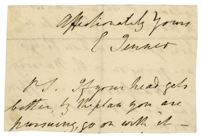 Lot #146 Edward Jenner Signature - Image 1